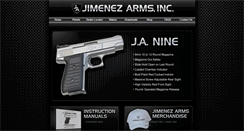 Desktop Screenshot of jimenezarmsinc.com